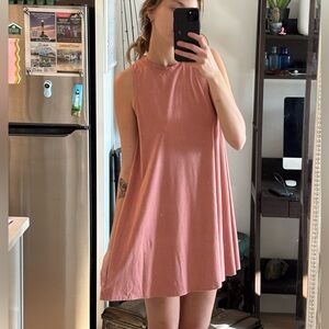 Pink Sleeveless dress